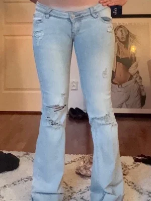 Low waist bootcut jeans