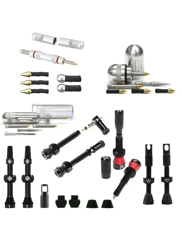 AliExpress - TLR Fahrrad Juicy Nipple Fillmore Tubeless Bike Reifenventile Ventilkappe Presta Reparatur-Werkzeugset