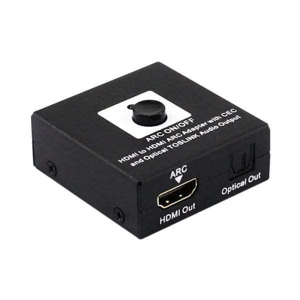 4K HDMI till HDMI ARC Audio Extractor Adapter med CEC-stöd
