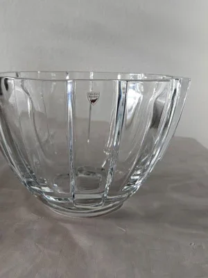 Glas-skål Orrefors Revolution