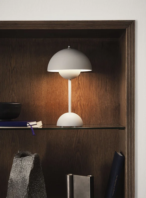 &tradition Flowerpot VP9 oppladbar bordlampe H30 - matt lys grå