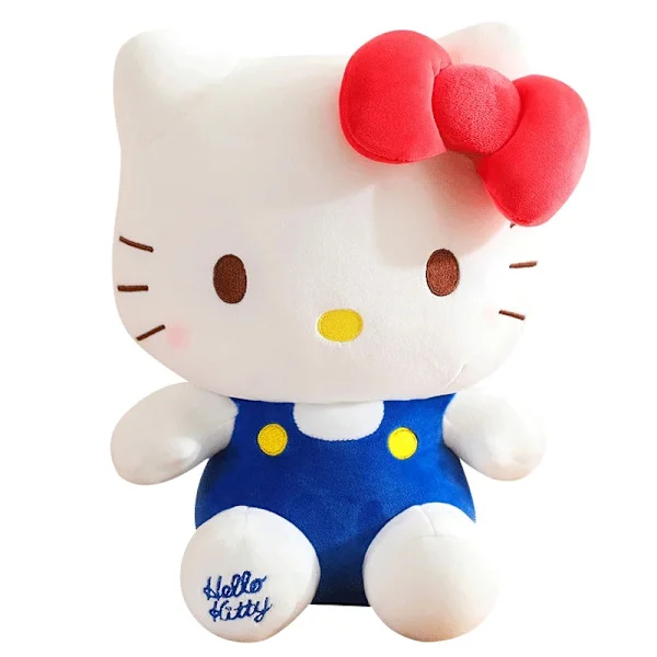 Sanrio Hello Kitty Anime Hello Kitty utstoppede leker Plysjmyk pute Bursdagsgaver til jenter Kawaii Hello Kitty plysjdukker