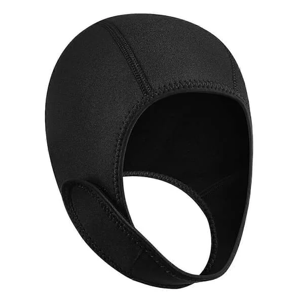 Våtdräktshuva Scuba Diving Huva med Hakremmar Surf 2.5 mm Dykning Kvinnor Segling