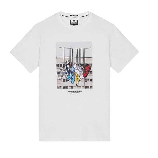 Weekend Offender Herr Träningsskor T-shirt XS Vit