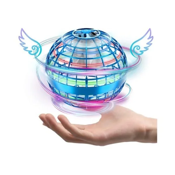 Flying Spinner Magic Luminous Flying Ball Mini Drone for Kids, Toy Gift for Boys and Girls 6-18 Years Old
