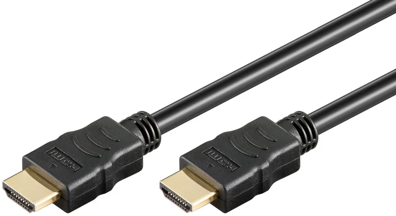 HDMI-kaapeli 0,5 m Ethernet-tuella – High Speed HDMI-HDMI-kaapeli ääntä ja videota varten