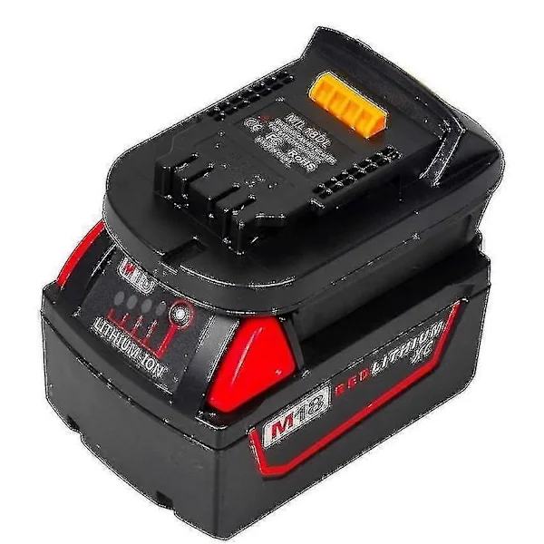 Milwaukee M18 18v Litium Batteri Konverter Adapter Til Dewalt Dcb 18v/20v Litium-ion Batterier Powe[YJD]