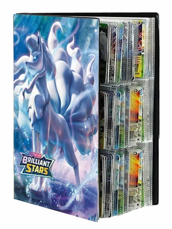 AliExpress - 9-vakjes kaartenalbum map anime cover collectiehouder binder geschikt voor Pokémon YuGiOh TCG game sport voetbal 540 kaarten opbergruimte