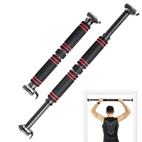 Pull-Up Bar for Doorway, Non-Slip Foam Grips, 65-100 cm 1790