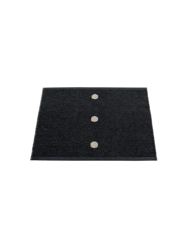 Badrumsmatta Pappelina PEG Black 70 x 60 cm