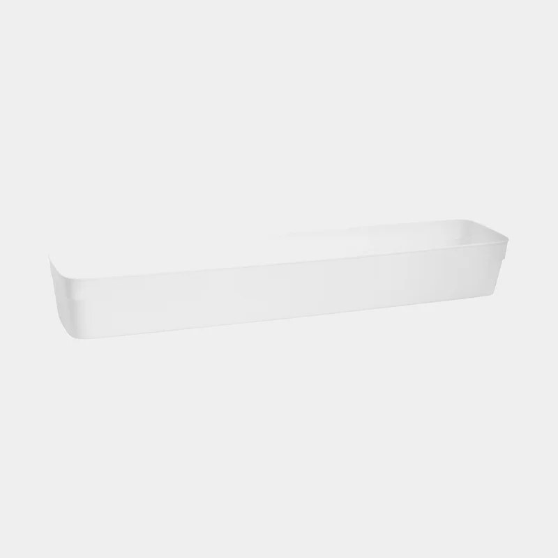 Småförvaring Nordiska Plast Store It Flexible, vit, 370 x 74 x 50 mm