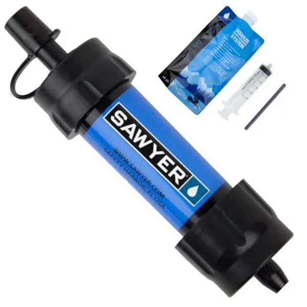 Hgbd-sawyer Products Sp105 Mini Water Filtration System, Single - Blue