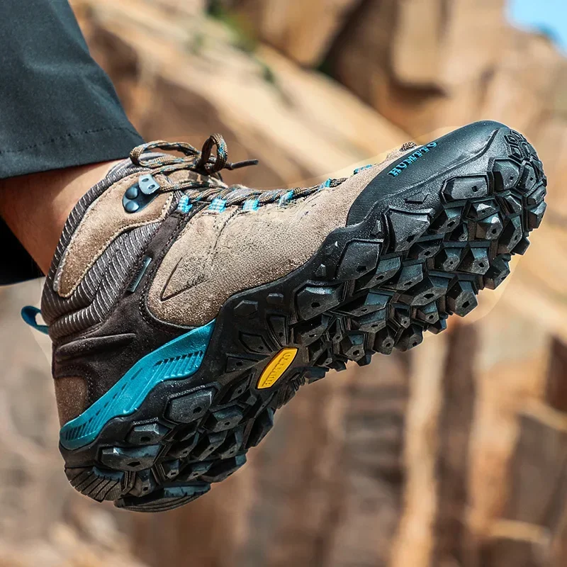 AliExpress - HUMTTO chaussures de randonnée imperméables hommes baskets d'extérieur pour hommes 2021 cuir femmes hiver femme escalade Trekking Sport 