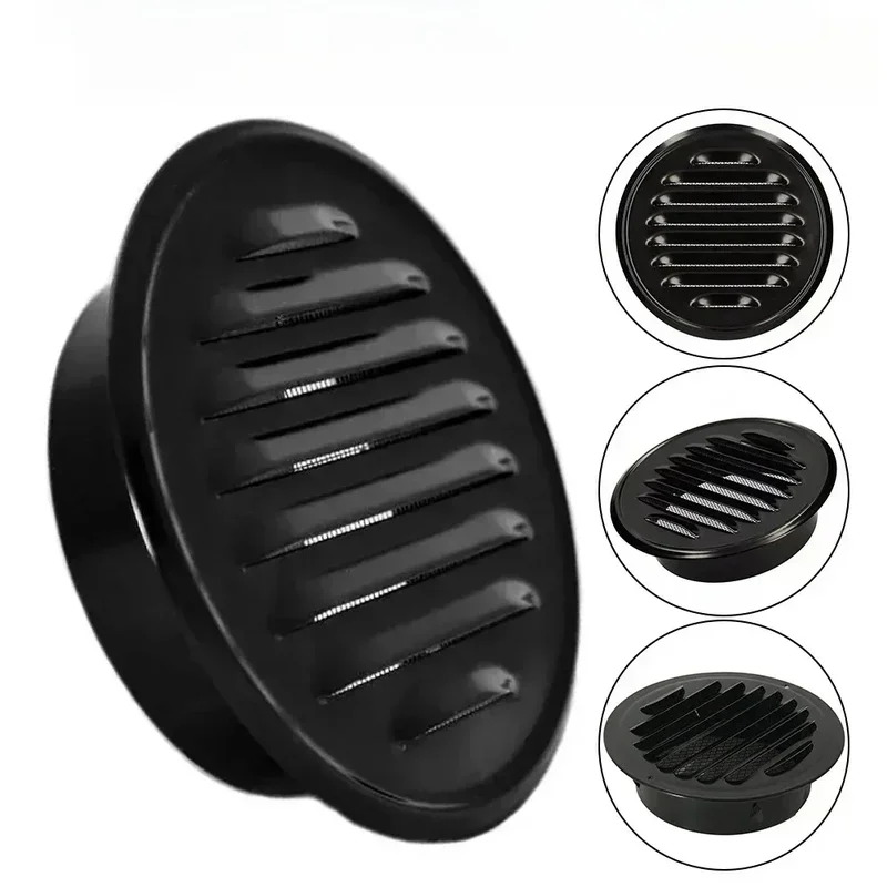 AliExpress - Grille de ventilation de sortie d'air murale extérieure en acier inoxydable, 70-200mm, capuchon de conduit rond, couvercle de ventilation