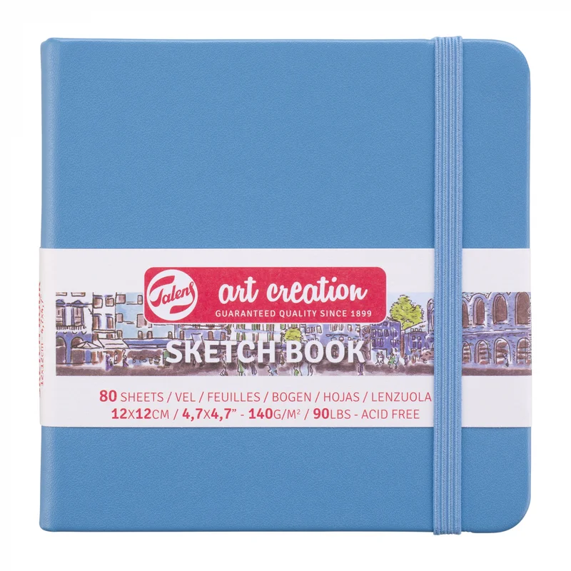 Art Creation Art Creation Sketchbook Lake Blue 12x12 cm