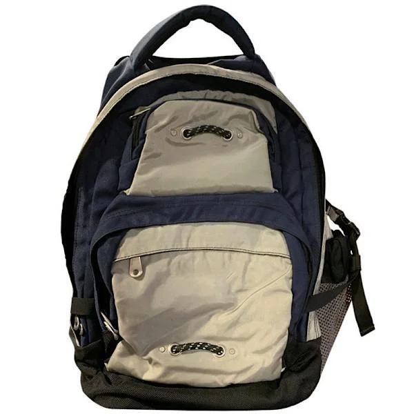 Patchwork Kontrastfarge Skolesekker Streetwear Mote Casual Reise Ryggsekker Y2k Vintage Ryggsekker for Kvinner og Studenter