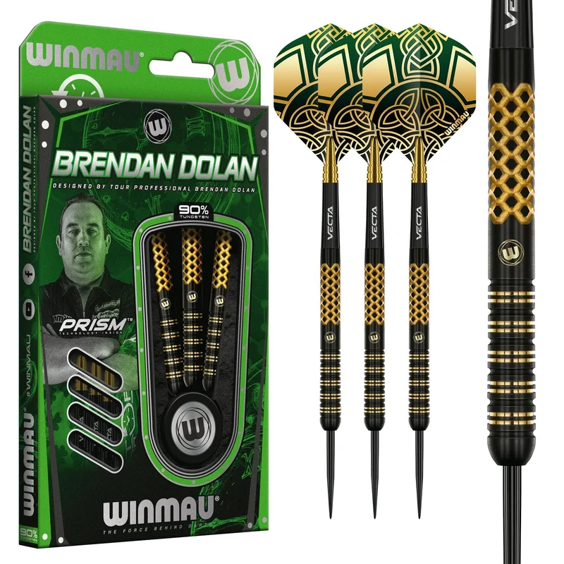 Brendan Dolan Signature Darts – Winmau.com – The Force Behind Darts. 25g