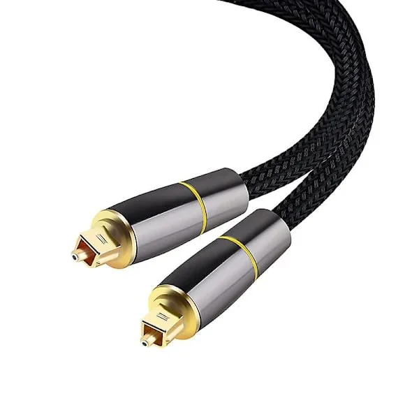 Hifi 5.1 Digital Spdif Fiber Toslink Optisk Lydkabel 1m For TV-boks Høyttalere Kabel Soundbar Forsterker