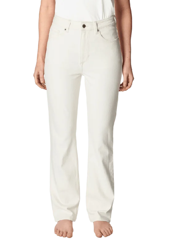 Carin Wester Slimfit-jeans med hög midja LINDA Jeans Vit 36