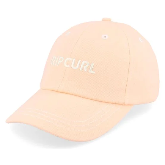 Rip Curl - Rosa Unconstructed Cap - Surf Spray 5 Panel Peach Dad Cap @ Hatstore