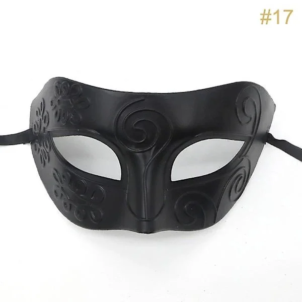 1pc Masquerade Mask Halloween Costume Mask Women's Men's Masquerade N17
