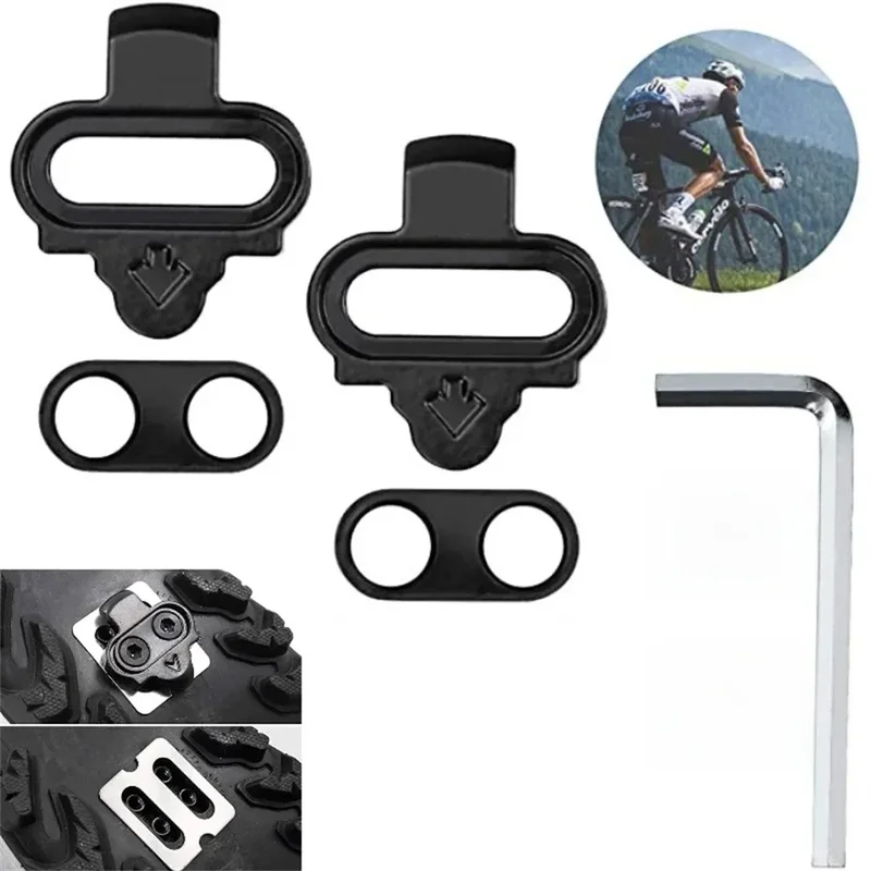 AliExpress - Ensemble de chaussures de vélo de montagne, VTT, multi-libération, pédale Spd, pinces de cyclisme, accessoires de vélo