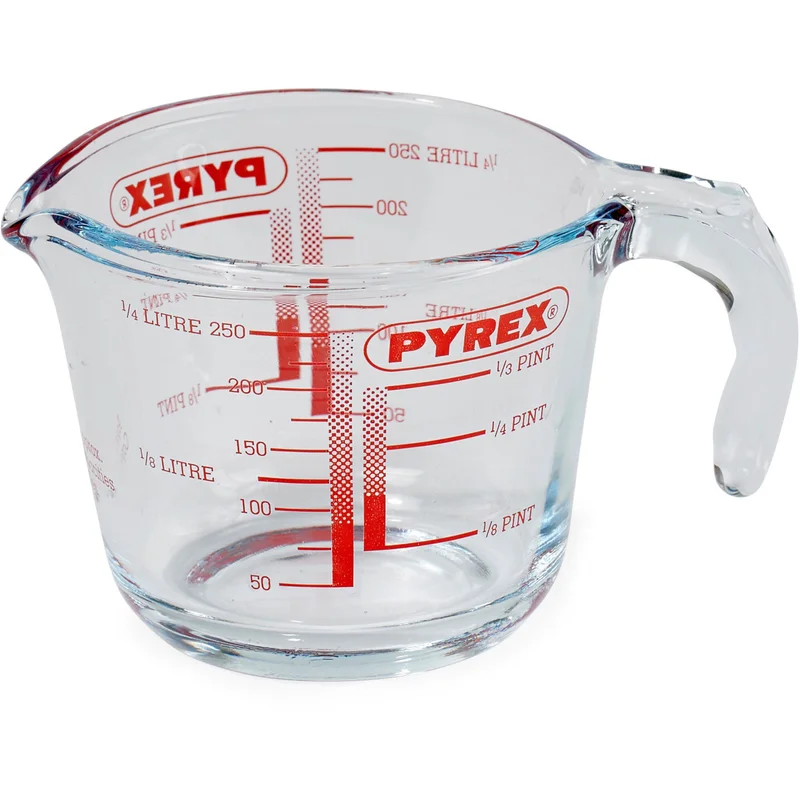 Pyrex Måttbägare i Glas 0,25 liter | Matlagning > Köksredskap > Mått och Måttsatser > Måttkanna | Bagaren och Kocken