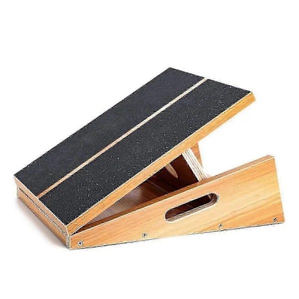 2026 Professional Wooden Slant Board Adjustable Incline Board Calf Stretcher