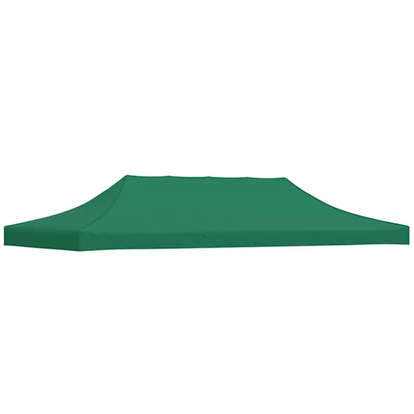Tak till partytält 6x3 m grön 270 g/m²
