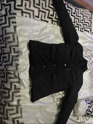 Black Quilted Jacket – Dressmann – Size M – Great Condition