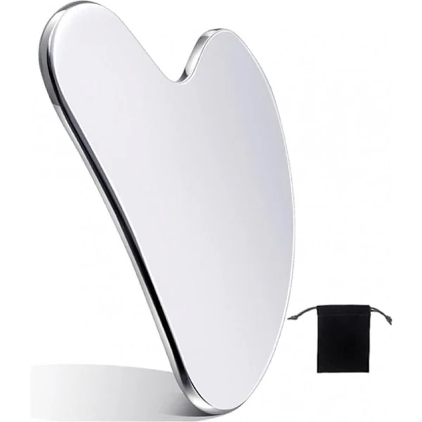 Gua Sha Sten Metall - Gua Sha Skrapa Rostfritt Stål