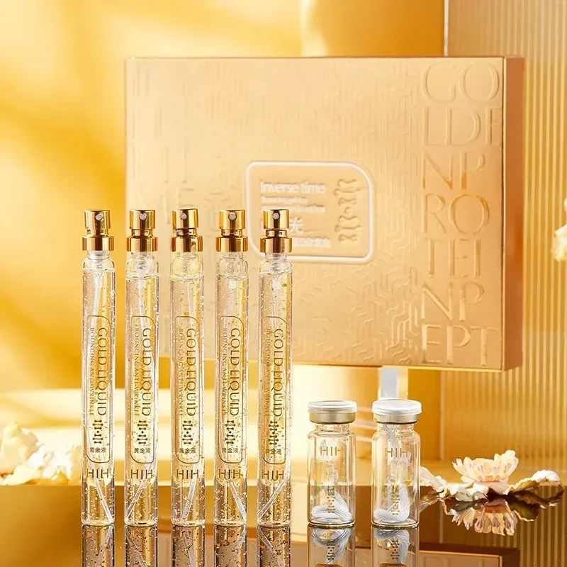 AliExpress - Lösliche Facelifting-Fäden Kollagen Gesichts essenz Protein Peptid Gold Seide Draht Gesichts serum für Anti-Aging straffende Haut