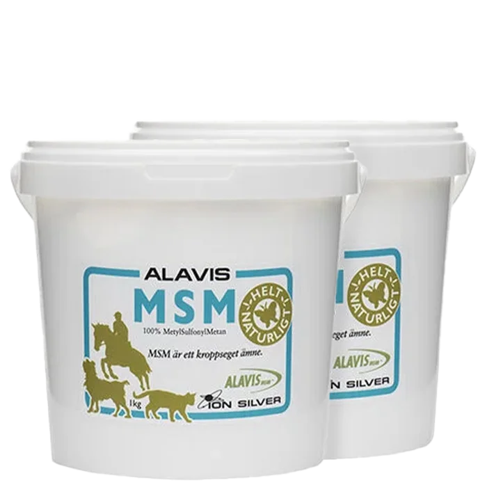 Ion Silver 2 x Alavis MSM-1000H 1kg