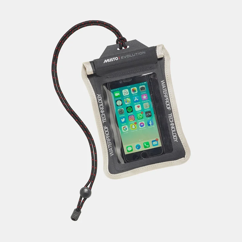 Waterproof phone pouch Musto Evolution Waterproof Smart Phone Case 2.0 Black