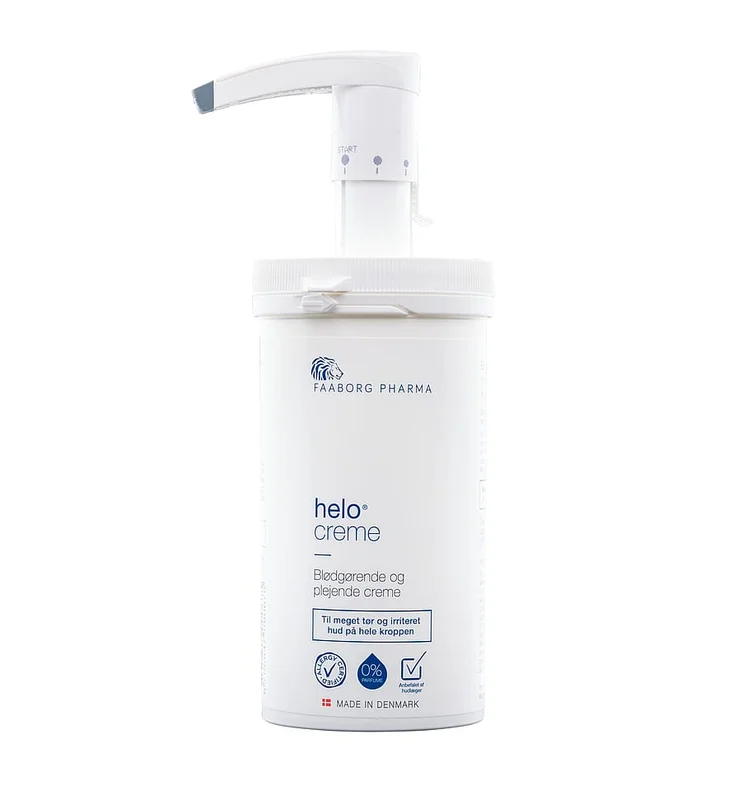 Faaborg Pharma Helo Creme Krukke M/Pumpe 500 ml, Hudpleje, Skincare Til Børn, Øvrigt