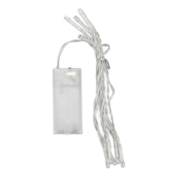 LED String Lights Indoor Outdoor String Lights for Indoor Outdoor Christmas Patio Garden Multicolored 1.5m