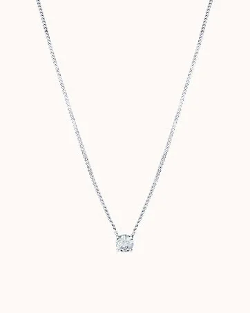Paloma Diamond Necklace Round Diamond 0.30 carat - 950 Platinum Lab-Grown Diamond