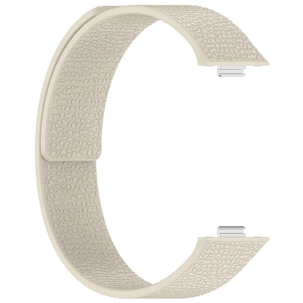 Leather Texture Soft Magnetic Strap Compatible with Huawei Watch Fit 4 Pro/Fit 4/Fit 3 - Comfortable and Stylish Apricot Apricot