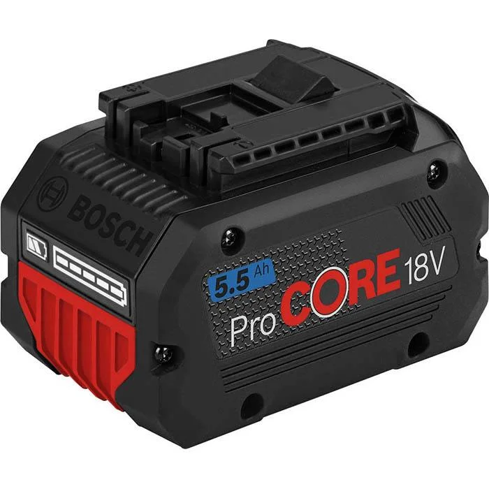 Bosch ProCORE 18V 5,5 AH Batteri 18 V/5,5 Ah:, Maskintilbehør & forbruk