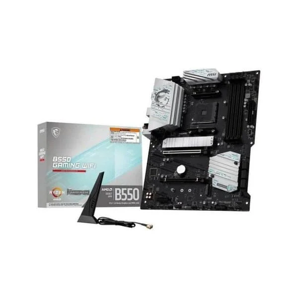 MSI B550 GAMING WIFI B550 AM4 DDR4 ATX WiFi M.2 PCIe 4.0