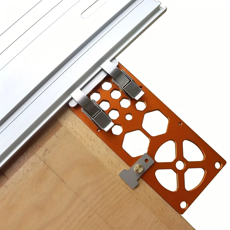 AliExpress - Scie sur rail en alliage d'aluminium, Rail de guidage carré, arrêt d'angle pour le travail du bois, plaque de guidage à Angle droit de 90