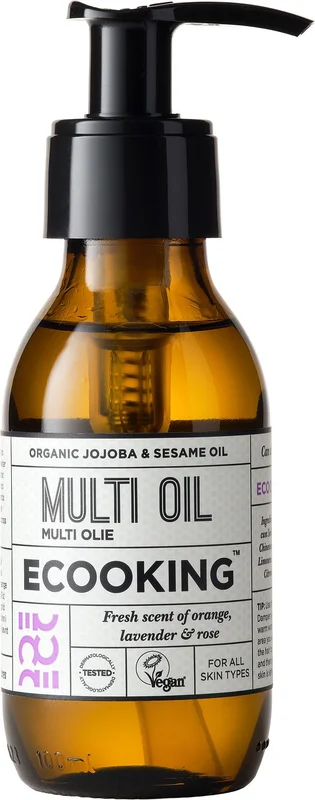 Spar 20% • Køb 2, ECOOKING Multi Olie 100 ml, Hudpleje, Kropspleje, Bodylotion
