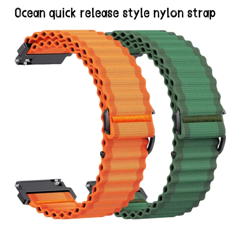 AliExpress - 20 mm 22 mm Nylonarmband für Garmin Vivoactive 4 5 6/Venu 3/2 Forerunner 265 255 245 570 Active 5/Venu Armband Universalband