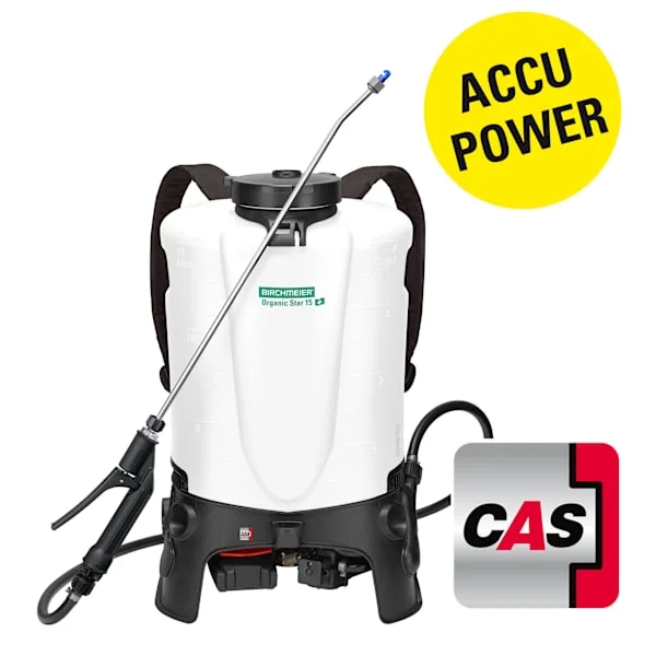Birchmeier Batteridriven Ryggspruta - Organic Star 15 Accu