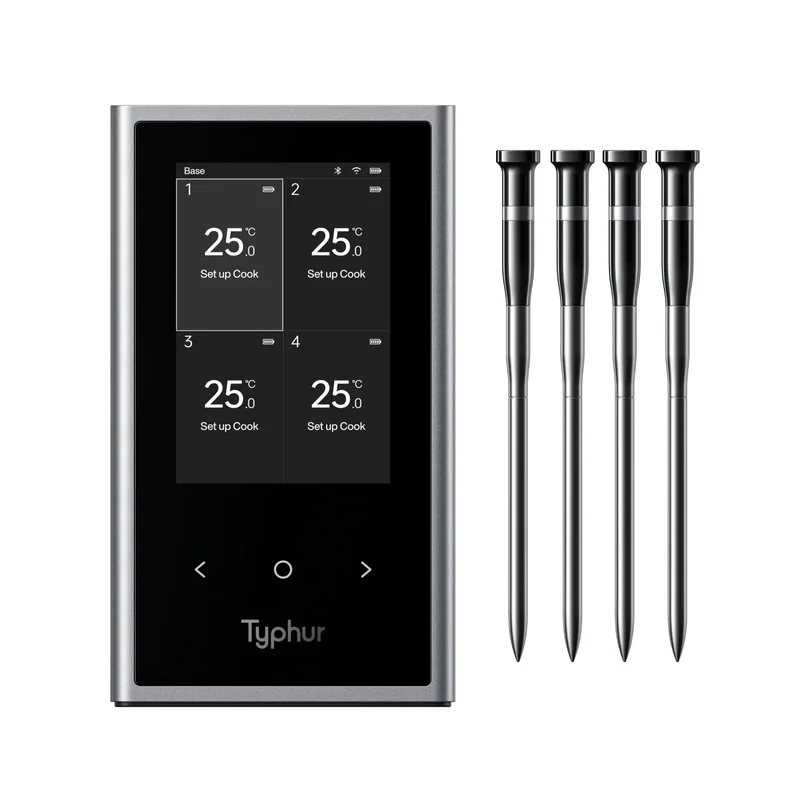 Typhur Sync Quad is a smart, wireless me - Fyndvara - Trådlös stektermometer med 4 prober