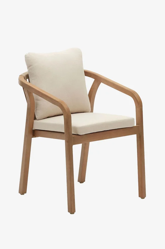 Kave Home - Ruokapöydän tuolit Malaret, 2/pakk. - Beige - Ruokapöydän tuolit - - Homeroom