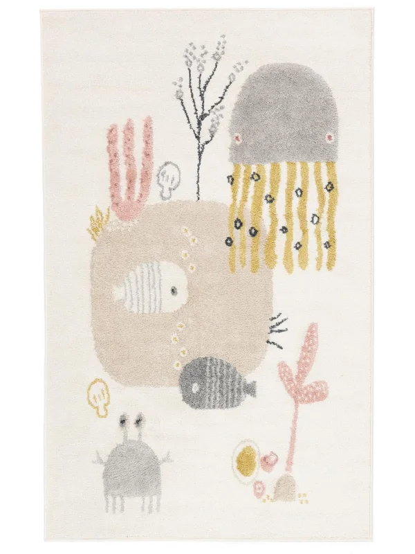 Octo Kids Rug 100X160 Small Pink Animal