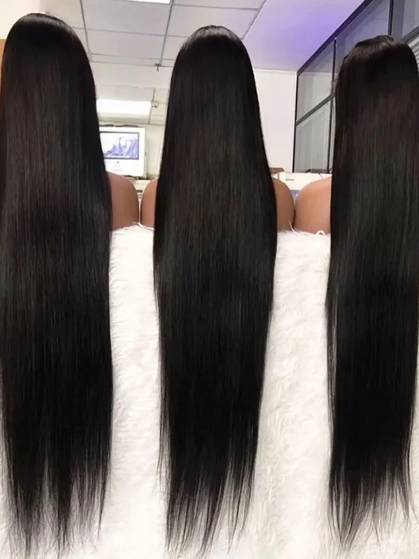 AliExpress - 18-42 Inch Straight Human Hair Wigs 13x4 13x6 HD Lace Frontal Wigs For Women Glueless Bone Straight Lace Front Human Hair Wigs
