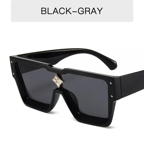 Yoovos 2022 Firkantede Solbriller Mænd Mærke Designer Briller Mænd/Kvinder Vintage Spejlglas Mænd Vintage Gafas De Sol Para Hombre