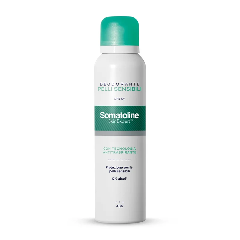 Somatoline Deodorante Pelli Sensibili Spray 150ml - Deodorante Spray
